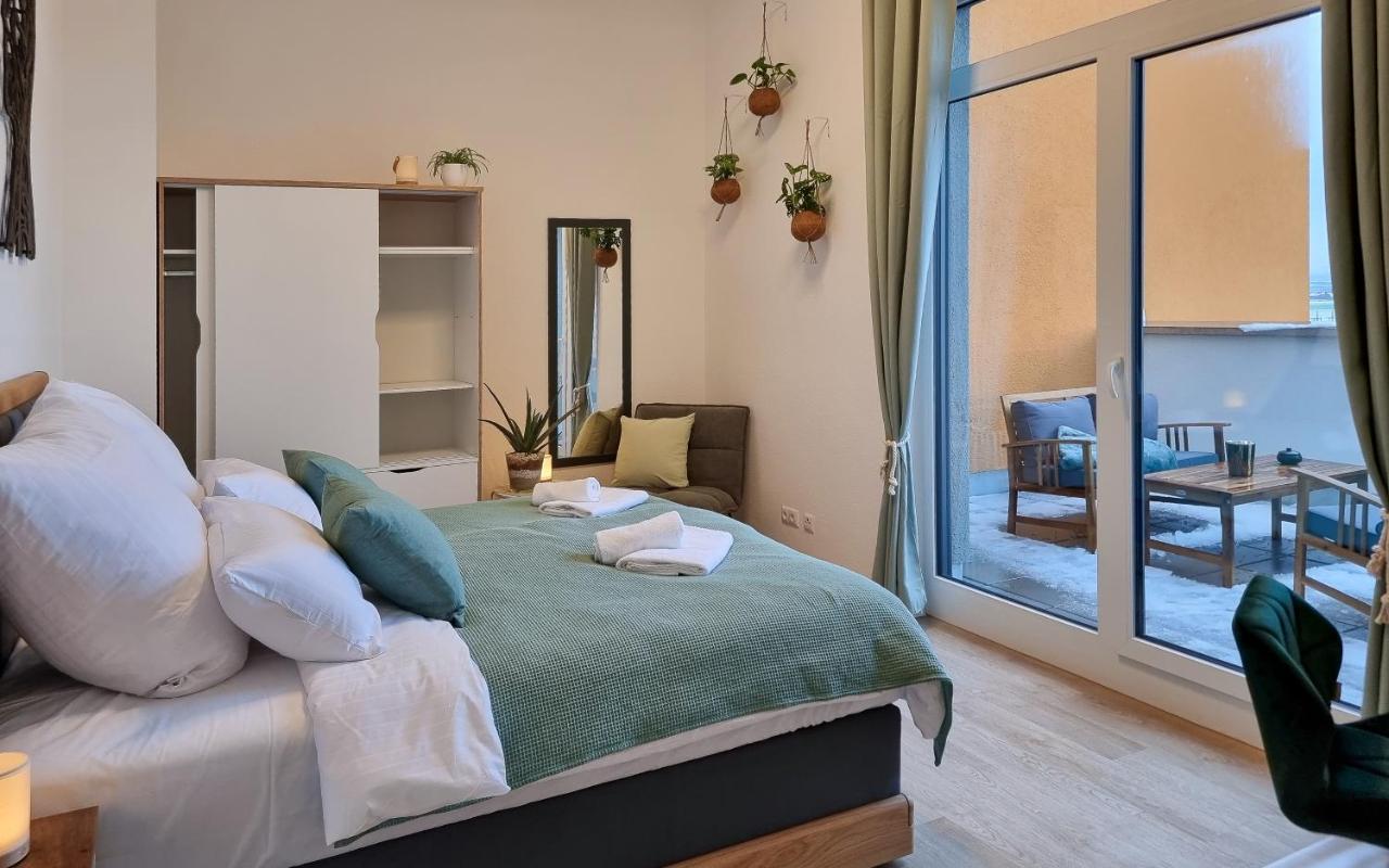 Wiluka Penthouse Mit Grosser Dachterasse Nachhaltig Eingerichtet Netflix Лимбург-ан-дер-Лан Экстерьер фото